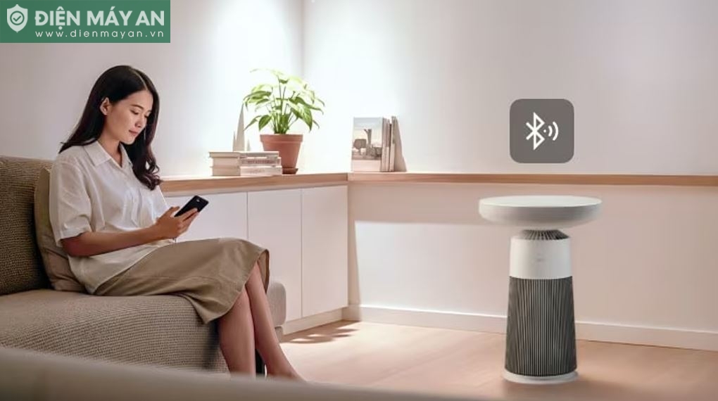 Máy lọc không khí kết hợp Loa LG PuriCare Aero Speaker AS20GSHU0 46W